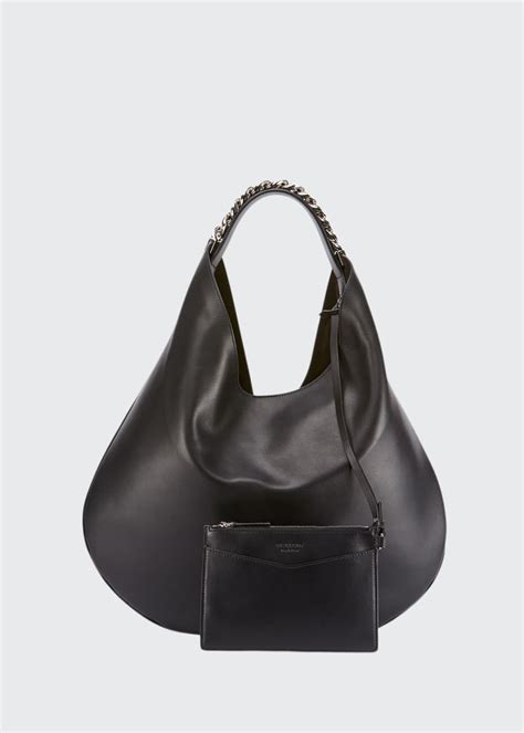 Givenchy Infinity Medium Chain Hobo Bag .